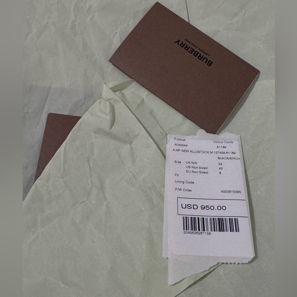 Burberry Vintage Check Detail  Leather Chelsea￼Boote Size US9/42 - Picture 15 of 16